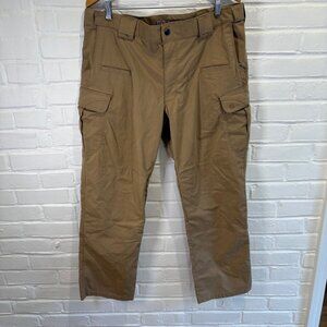 5.11 Tactical Series Cargo Pants Workwear Military Beige Khaki Men's 38x30
